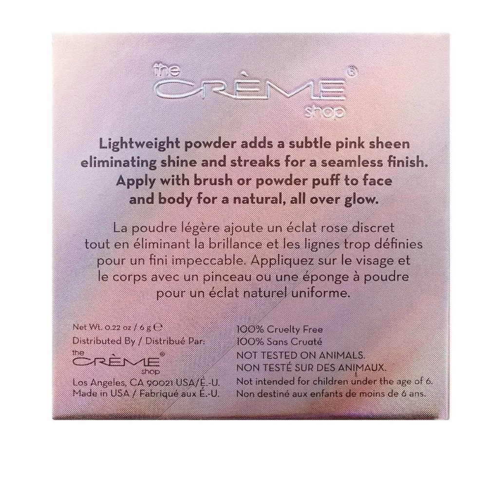 The Crème Shop
Rose Quartz Illuminating Powder - Picture 14 of 14